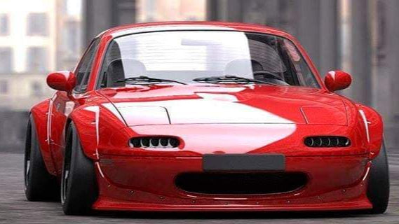 Miata wide body fenders discount