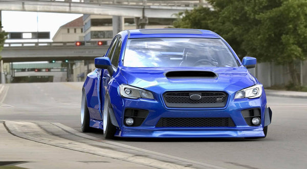WRX mk-w 156cm 美品 2016 Subaru WRX with 18x9.5 30 Aodhan Ah08 and 235/40R18