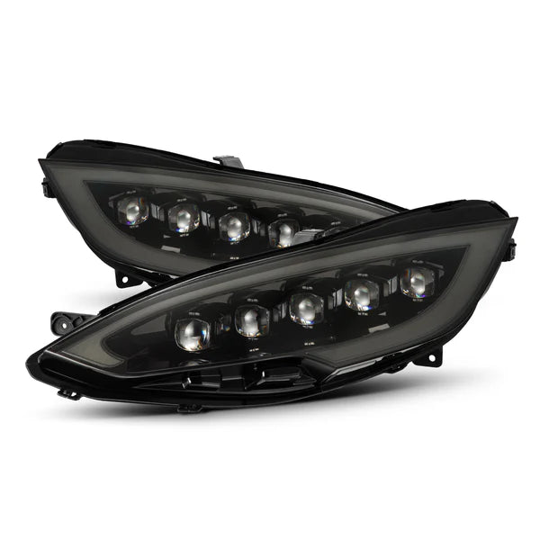 12-21 Tesla Model S NOVA-Series LED Projector Headlights Alpha-Black