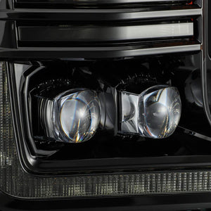 18-20 Ford F150 NOVA-Series LED Projector Headlights Black/ Alpha-Black