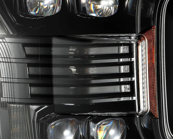 18-20 Ford F150 NOVA-Series LED Projector Headlights Black/ Alpha-Black