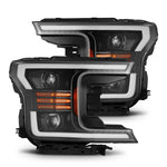 18-20 Ford F150 PRO-Series Halogen Projector Headlights Black (ETA late May)