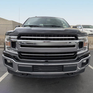 18-20 Ford F150 PRO-Series Halogen Projector Headlights Chrome