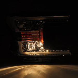 18-20 Ford F150 PRO-Series Halogen Projector Headlights Chrome