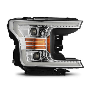 18-20 Ford F150 PRO-Series Halogen Projector Headlights Chrome