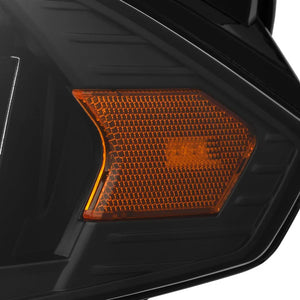 18-23 Ford Mustang MK II NOVA-Series LED Projector Headlights Black/ Alpha Black