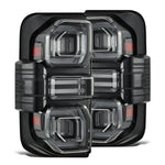 21-25 Ford Bronco NOVA-Series Prismatic LED Tail Lights Black/ Alpha-Black