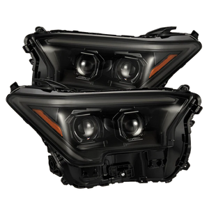 24-up Toyota Tacoma LUXX-Series LED Projector Headlights Alpha-Black