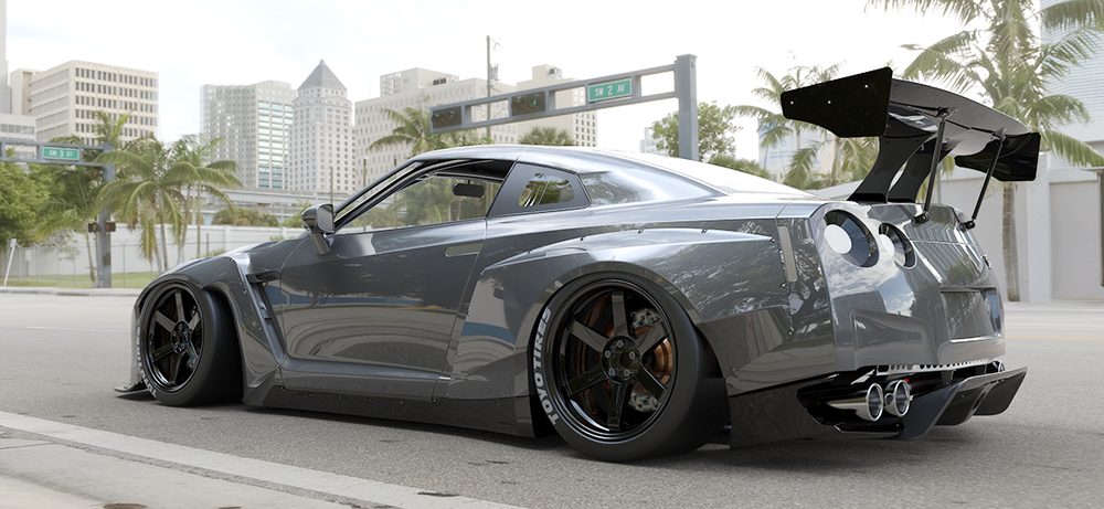 Pandem - Nissan GTR (R35) V2 – Pandem USA Pandem - Nissan GTR (R35) V2 – Pandem USA