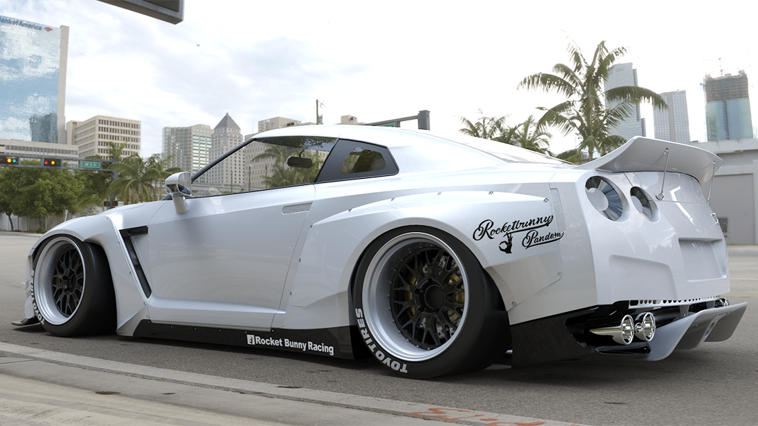 2025人気新作 GTR Nissan - Pandem (R35) USA Pandem – V2 ミニカー