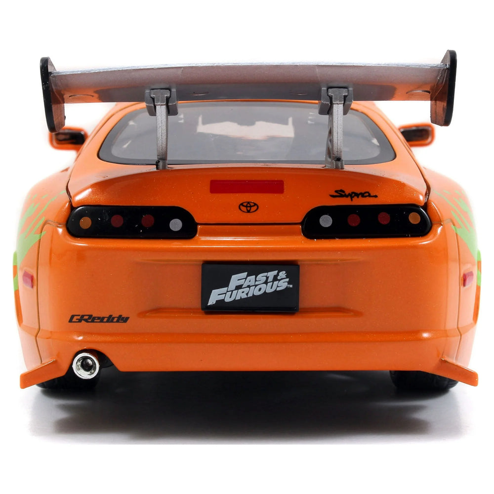 Jada 1:24 Brian’s 1995 Toyota Supra (Orange) – Fast & Furious
