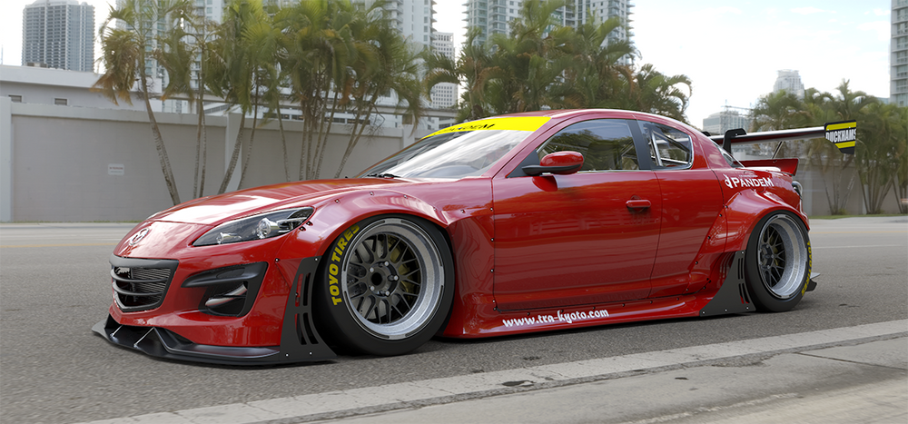 引取歓迎】RX-8 PANDEM オーバーフェンダー Pandem Mazda RX8 引取歓迎】RX-8 PANDEM オーバーフェンダー Pandem Mazda RX8