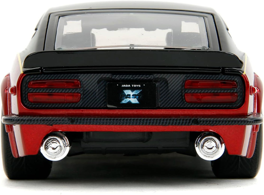 Jada Toys Fast & Furious Datsun 240Z Modelauto 1:24 - Rode Replica Van Han's Auto Uit Fast X | Met Openbare Onderdelen