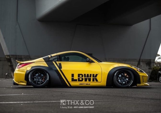 LB★NATION NISSAN Z33 (350Z) WORKS KIT (2003-2009) – Pandem USA