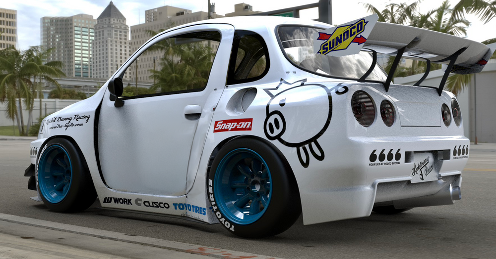 POCKETBUNNY SUZUKI TWIN R34 – Pandem USA