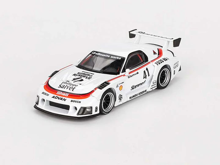 Mini GT 1:64 MAZDA RX-7 LB-Super Silhouette #41 Numero Reserve