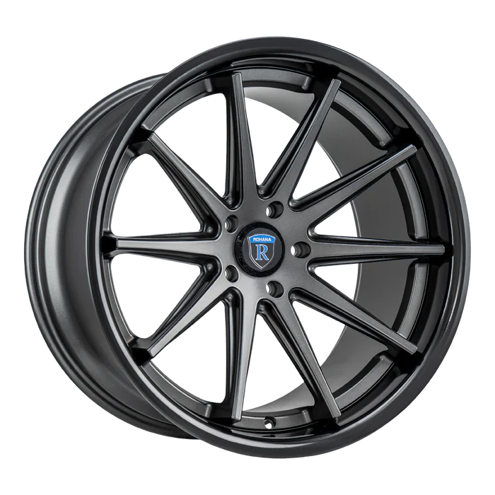 Rohana RC10 Matte Graphite/Gloss Black Lip