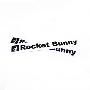 Rocket Bunny Stickers - 25cm x  3.5cm (available in different colors)
